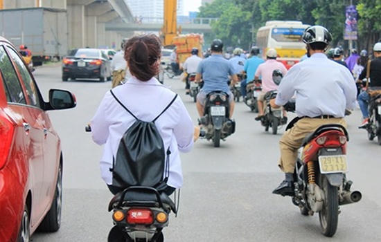 Hà Nội quản chặt học sinh vi phạm giao thông 